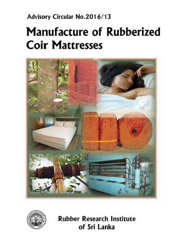 8. Manufacture of Rubberized Coir Matresses   Front