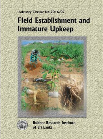 9. Field Establishment  Immature Upkeep   Front